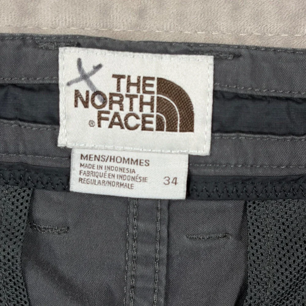 The North Face Mens Motion Pants Asphalt Grey Hiking Outdoor NF0A3FZD Size 34